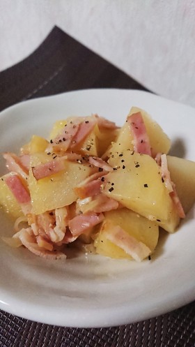 レンジで簡単☆ジャーマンポテト